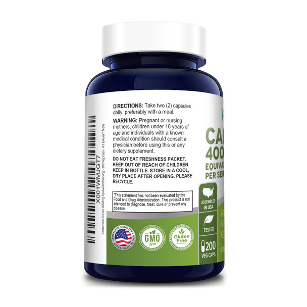 NusaPure  Extract 4000mg 200 Vegetarian Capsules (Non-GMO & )