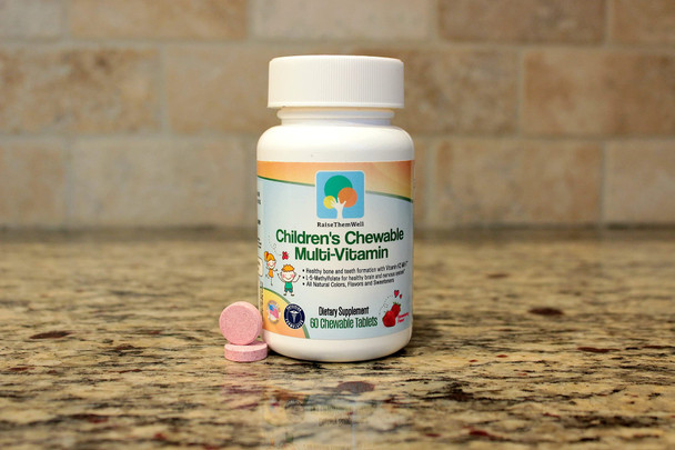 Great Tasting Chewable Kids Vitamins - Multivitamin for Kids with All- Colors, Flavors, and Sweeteners Includes Free Kids Vitamin PDF