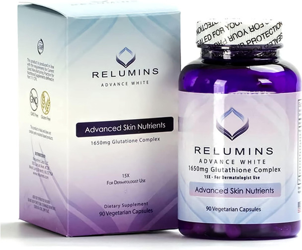 Relumins Advance White 1650mg Glutathione Complex  15x for Dermatologist Use (2)