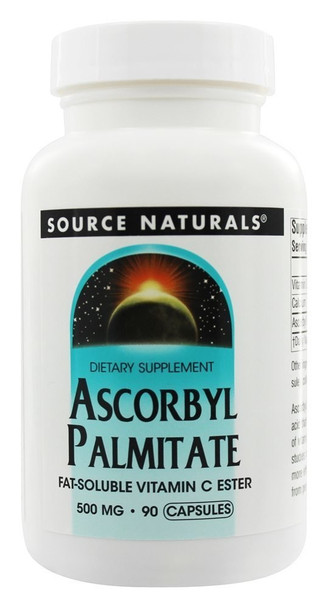 Ascorbyl Palmitate 500mg Source s, Inc. 90 Caps