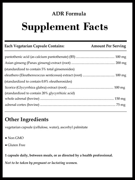 Pure Encapsulations ADR Formula