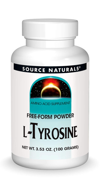 Source s L-Tyrosine -Free Form POWDER Amino  Supplement - 100 Grams