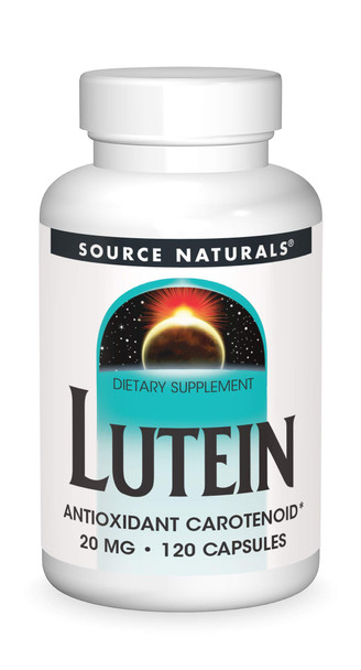 SOURCE S Lutein 20 Mg Capsule, 120 Count