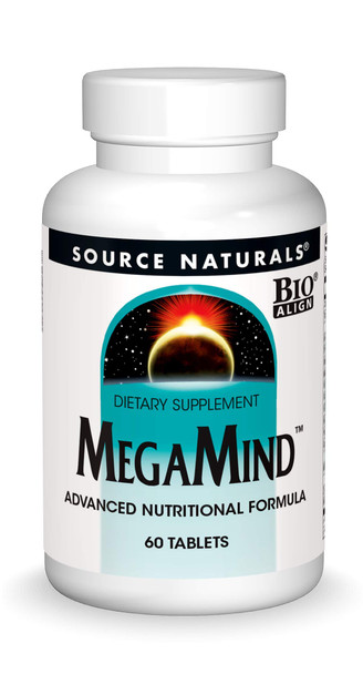 Source s MegaMind Advanced Nutritional Formula & Dietary Supplement - 60 Tablets