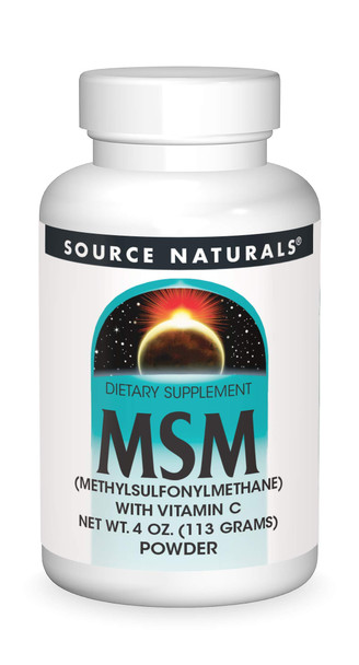 Source s MSM (Methylsulfonylmethane), Powder, 4 Ounce