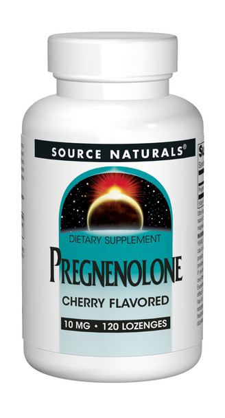 Source s Pregnenolone 10mg Cherry Flavor Supplement - 120 Lozenges