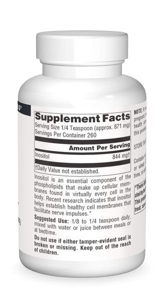 Source s Pure Inositol, Dietary Supplement - 8 oz POWDER