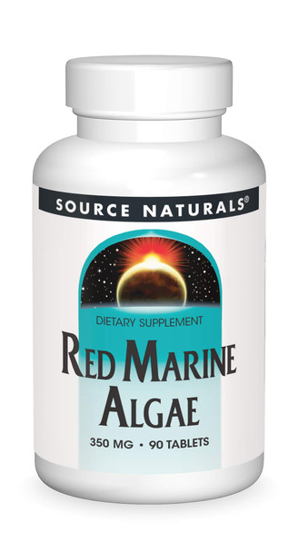 Source s Red Marine Algae 350 mg Superfood Packed with Minerals & Vitamins - 90 Tablets