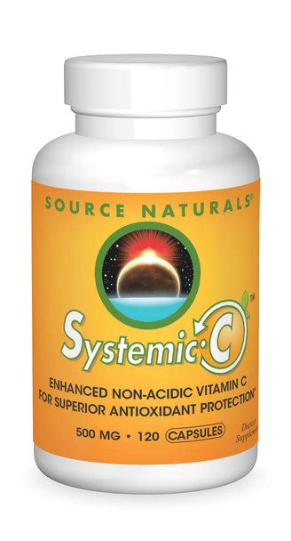 Source s Systemic C 500mg, 120 Capsules