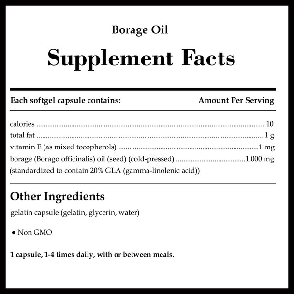 Pure Encapsulations Borage Oil