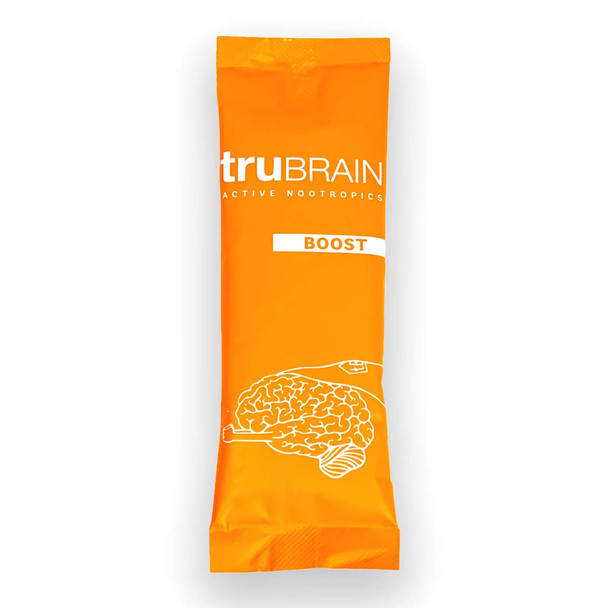 TruBrain Nootropic Powder Sticks - Focus, Energy, Clarity. Fast Absorbing Nootropics in a Portable Powder | Brain Boosters | Improve Memory | Stop Procrastination