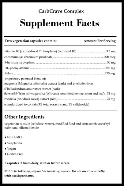 Pure Encapsulations CarbCrave Complex