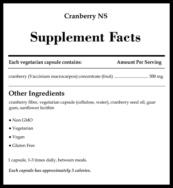 Pure Encapsulations Cranberry NS