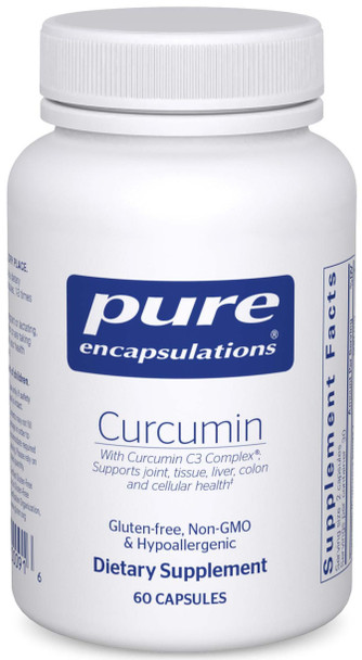 Pure Encapsulations Curcumin 500 mg 60 Capsules