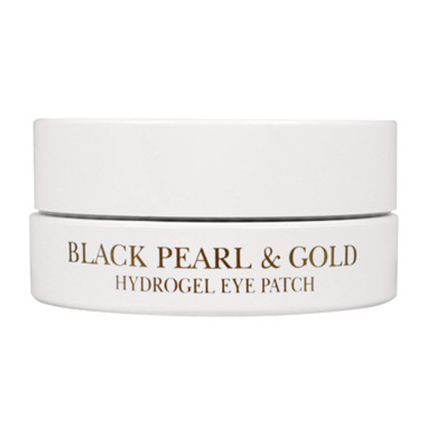 PETITFEE Black Pearl & Gold Hydrogel Eye Patch - 60 sheet Twin Pack - Pack of 2