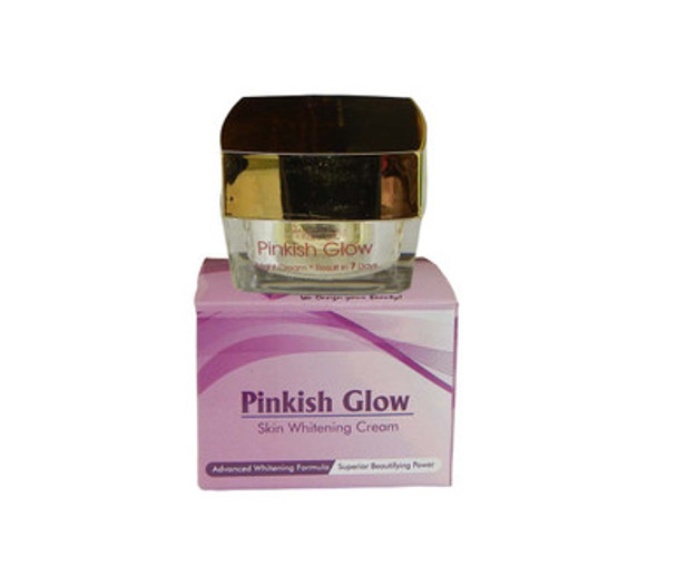 Pinkish Glow Skin Whitening Cream With Kojic and Vitamins Twin Pack - Pack of 2