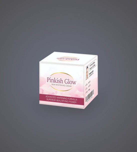 Pinkish Glow Skin Whitening Cream With Kojic and Vitamins Twin Pack - Pack of 2