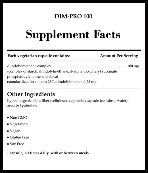 Pure Encapsulations DIM-PRO 100