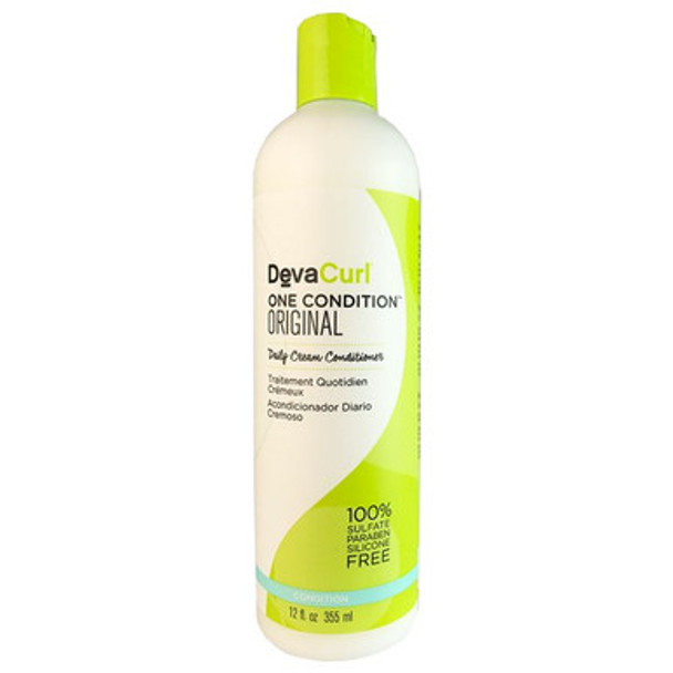 DevaCurl One Condition Ultra Creamy Daily Conditioner, 12 OZ Twin Pack - Pack of 2