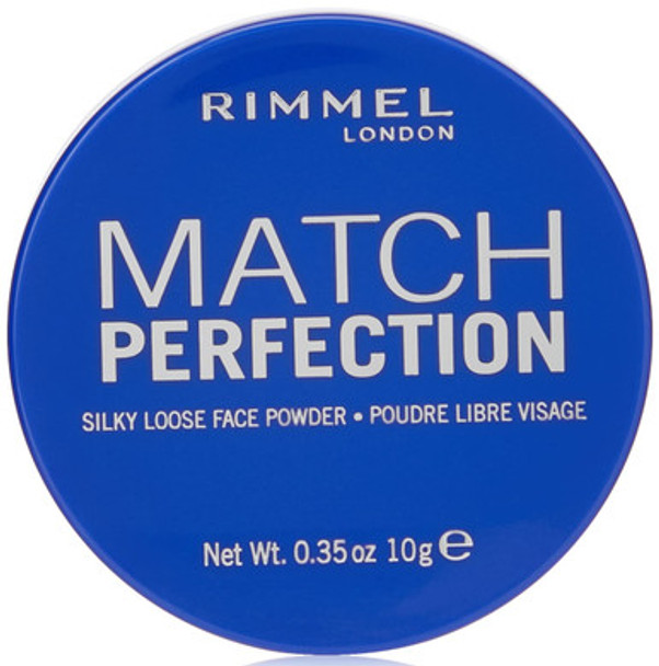 Rimmel London Match Perfection Loose Powder, Transparent, 0.35 Ounce Twin Pack - Pack of 2