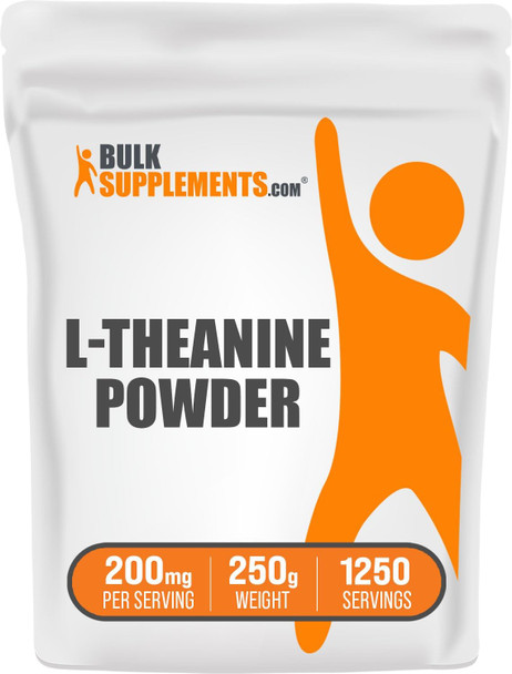 BULKSUPPLEMENTS.COM L-Theanine Powder 250g (8.8 oz)