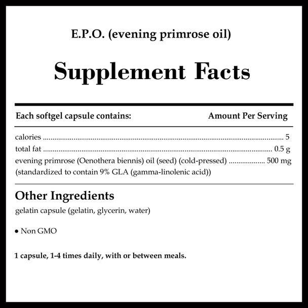 Pure Encapsulations E.P.O. (evening primrose oil)