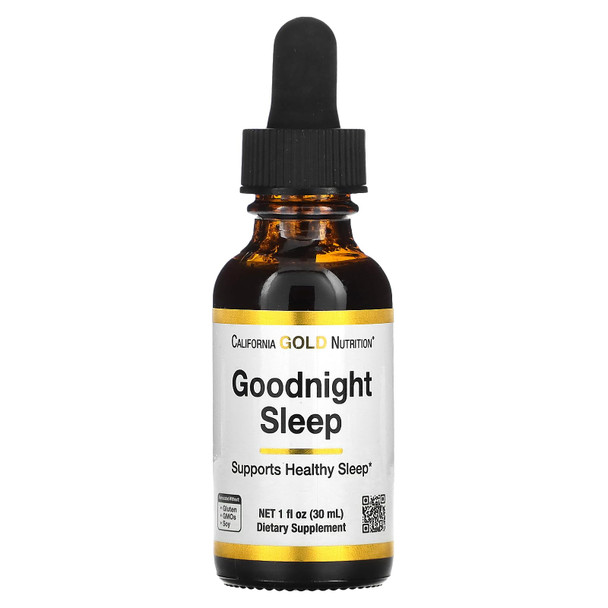 California Gold Nutrition Goodnight Sleep, 1 Fl Oz (30 Ml)