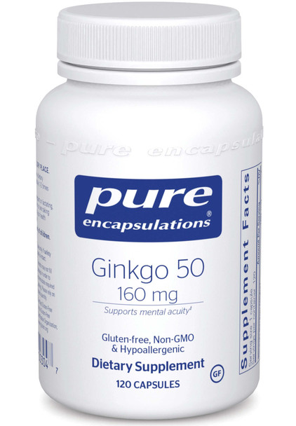 Pure Encapsulations Ginkgo 50