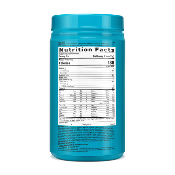 Gnc Total Lean | Lean Shake 25 Protein Powder | High-Protein Meal Replacement Shake |  And Cream | 16 Servings
