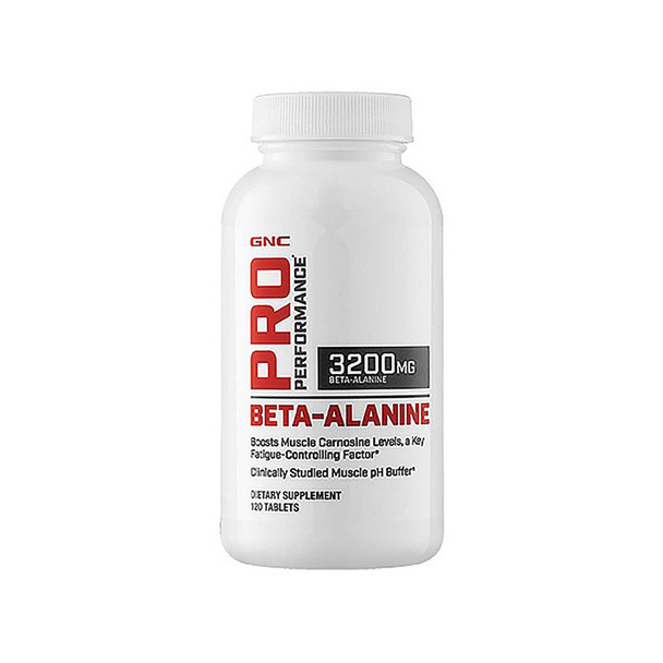 Gnc Pro Performance Beta-Alanine (California Only), 120 Tablets, Supports Muscle Function