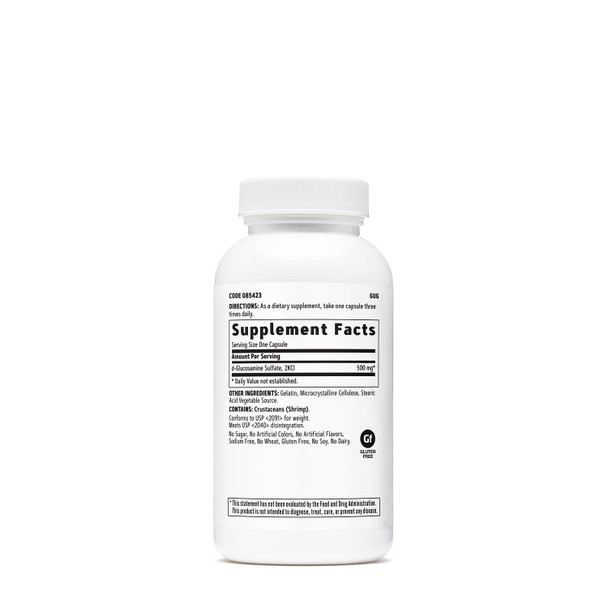Gnc Glucosamine Sulfate 500 Mg - 90 Capsules Gnc Glucosamine Sulfate 500 Mg - 90 Capsules