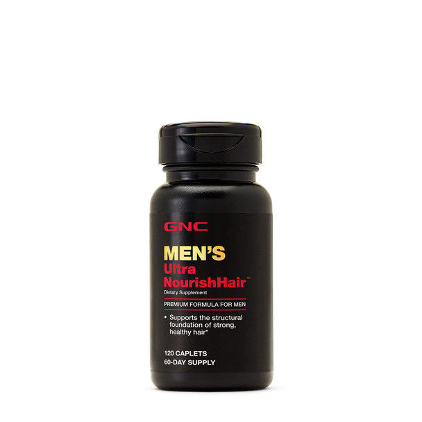 Gnc Men'S Ultra Nourishhair Supplement - 120 Caplets