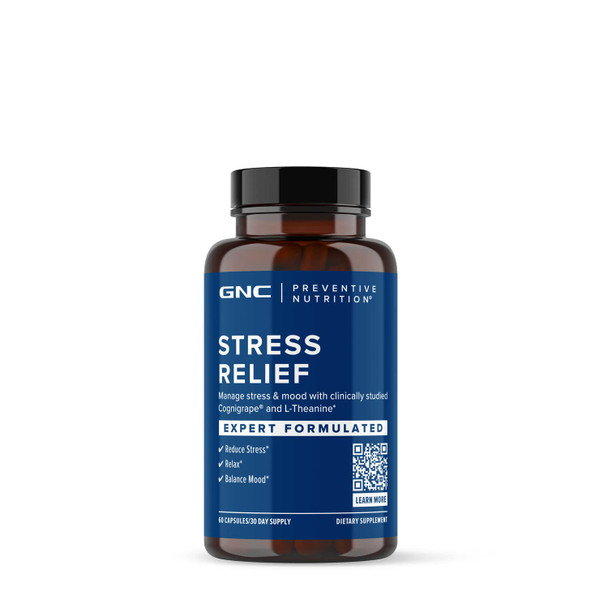 Gnc Preventive Nutrition Stress Relief - 60 Capsules