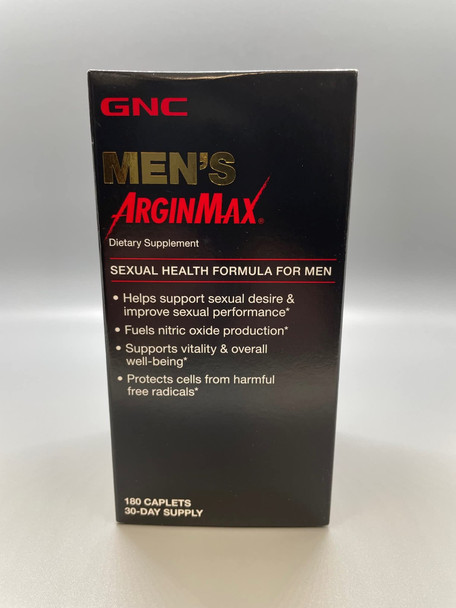 Gnc Mens Arginmax, Sexual Health Formula For Men - 180 Caplets