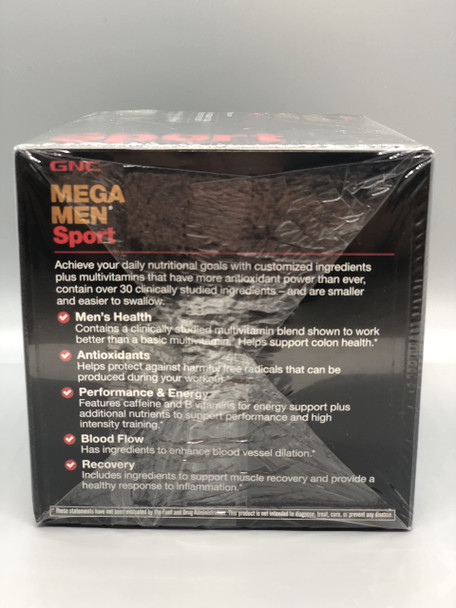 Gnc Mega Men Sport Vitapak 30 Day New Formula