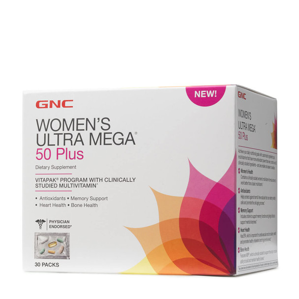 Gnc Men'S And Women'S 50 Plus Vitapak Bundle