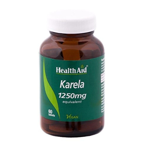 Health Aid Karela Extract 1250Mg 60 Tablets