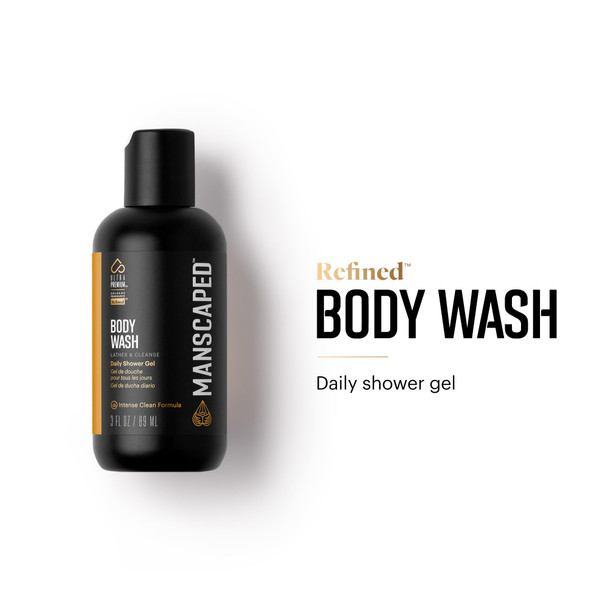 Manscaped Travel Trio Men'S Shower Set Includes Crop Preserver Ball Deodorant, Refreshing Body Wash, Nourishing 2-In-1 Shampoo & Conditioner, 3Oz. Travel Sizes