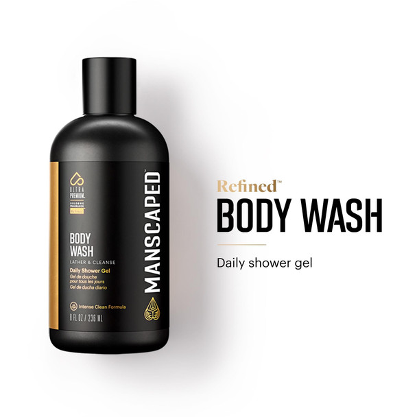 Manscaped Crop Essentials, Male Care Hygiene Bundle, Includes Refined Body Wash, Preserver Moisturizing Ball Deodorant, Reviver Toner And Disposable Shaving Magic Mat