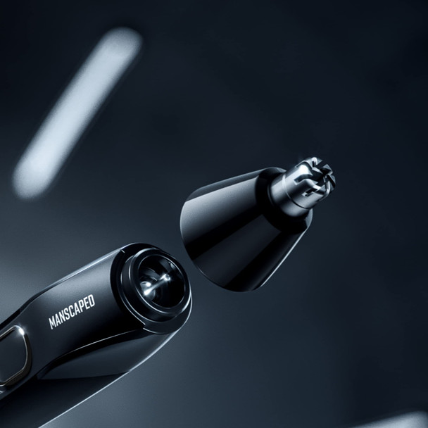 Manscaped Weed Whacker 2.0 Replacement Blade Cartridge For Electric Nose & Ear Hair Trimmer, Twist-On Replaceable Clipper Blades, Improved Sharp Dual Rotary Blade For Precision Cutting, 1 Pack