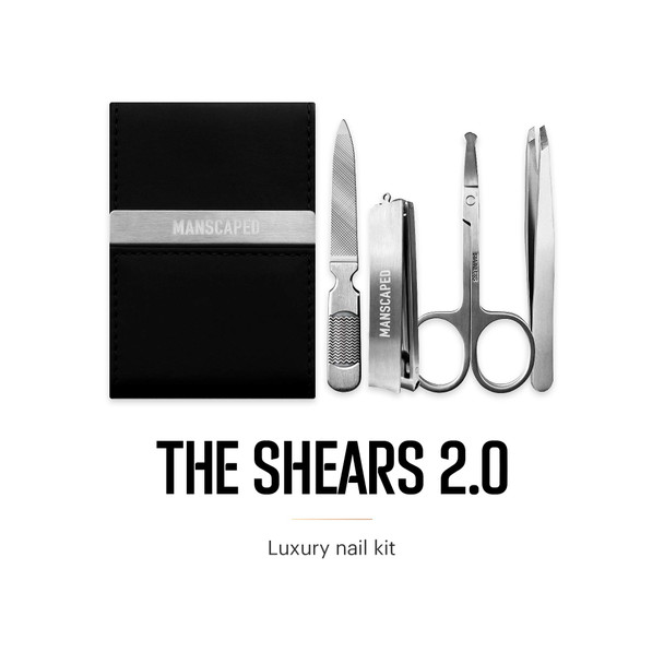 Manscaped The Luxury Package 4.0 Includes: The Lawn Mower 4.0 Electric Trimmer, The Shears 2.0 Nail Kit, Crop Preserver, Deodorant, Body Wash, 2-In-1 Shampoo & Conditioner, The Shed Toiletry Bag