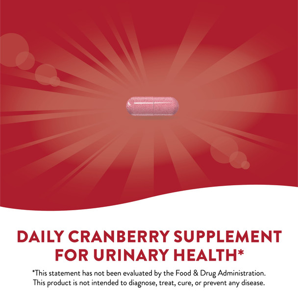 Nature'S Way Cranrx Bioactive Cranberry Urinary Health 500 Mg Potency, Once Daily, 30 Vcaps