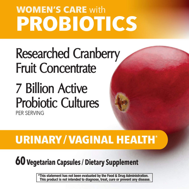 Nature'S Way Cranrx Bioactive Cranberry With Probiotics, Supports Urinary Health*, 60 Capsules