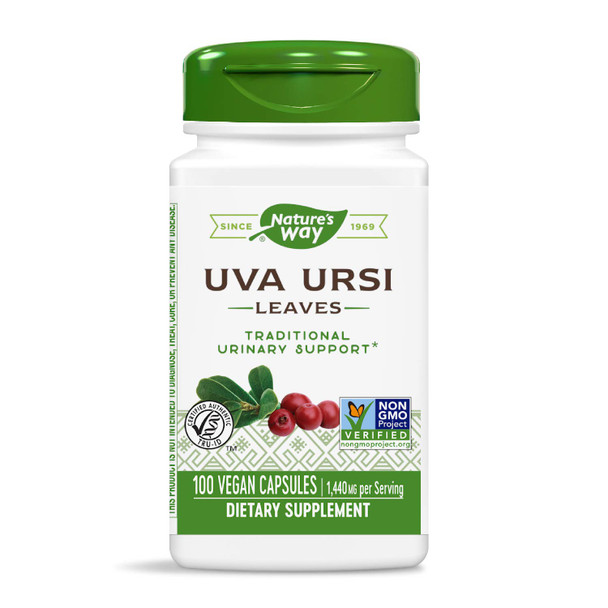 Nature'S Way Uva Ursi 1440 Mg Per Serving 100 Capsules