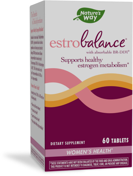 Nature'S Way Estrobalance With Br-Dim, Supports Healthy Estrogen Metabolism*, 60 Tablets