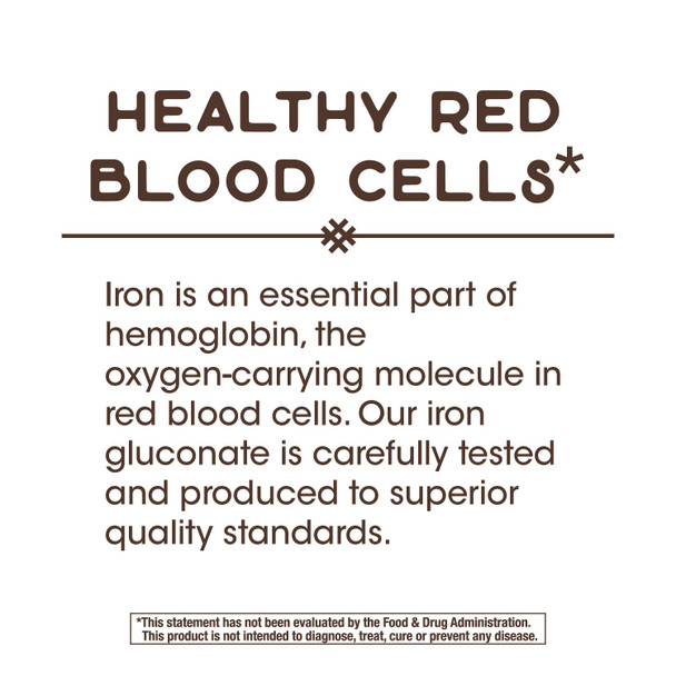 Nature'S Way Iron Supports Healthy Red Blood Cells* 18Mg Per Serving 100 Capsules