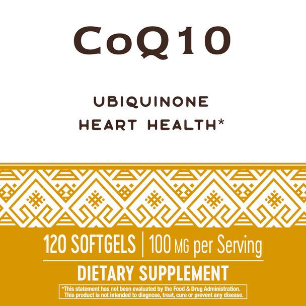 Nature'S Way Coq10 With Ubiquinone, Supports Heart Health*, 120 Softgels