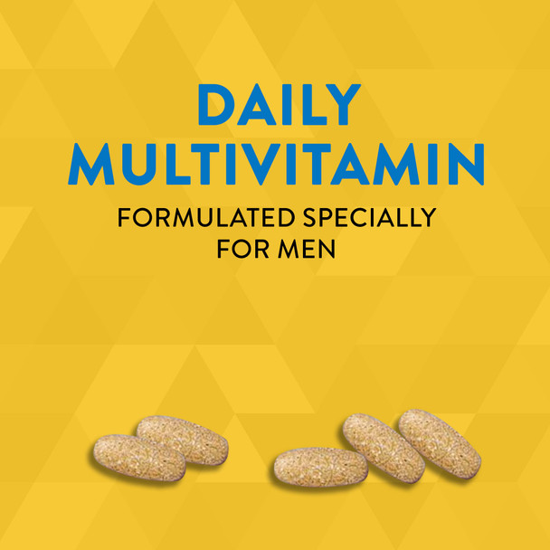 Nature'S Way Alive! Men'S Daily Ultra Potency Complete Multivitamin, High Potency B-Vitamins, Supports Energy Metabolism*, 60 Tablets