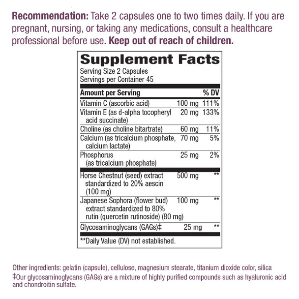 Nature'S Way Premium Hem-Care, Unique Vein Health Blend*, 90 Capsules