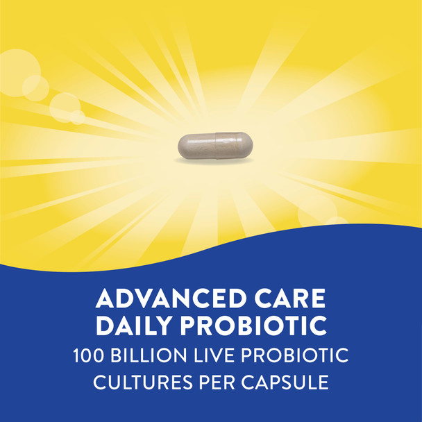 Nature’S Way Fortify Optima Daily Probiotic, 100 Billion, 15 Strains, Digestive & Immune Support*, With Prebiotics, 30 Capsules